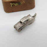 Sterling Silver Motor Car Charm Pendant Vintage c1970