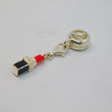 Sterling Silver THOMAS SABO Enamel Lipstick Charm Bead Vintage c2000