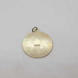 Sterling Silver St Christopher Travel Charm Pendant Vintage c1970