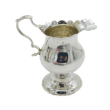 George III Sterling Silver Pedestal Cream Jug Antique 1775 London