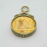 Sterling Silver Gilt WWII Period Masonic Fob Medal Antique 1940 London