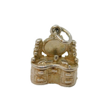 Sterling Silver Nuvo Vanity/Dressing Table Charm Pendant Vintage c1970s