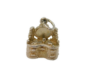 Sterling Silver Nuvo Vanity/Dressing Table Charm Pendant Vintage c1970s