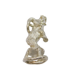 Sterling Silver Performing Elephant Charm Pendant Vintage c1970