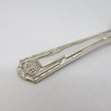 King George VI Silver Plated Coronation Tea Caddy Spoon Antique 1937
