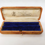 20th Century Tooled Leather 'National Security' Pen Box Antique c1920s
