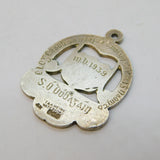 Irish Sterling Silver Gaelic Football GAA Championship Fob Medal Antique 1939