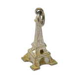 Sterling Silver Eiffel Tower Paris Charm Pendant Vintage c1970