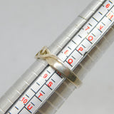 Sterling Silver Celtic Design Studio Band Ring Vintage c1970 Size R