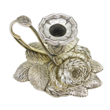 Nathaniel Mills Sterling Silver Floral Form Chamberstick Antique Georgian