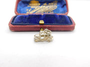 Sterling Silver Motor Car Charm Pendant Vintage c1970