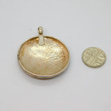 Sterling Silver Theo Fennell Colourful Enamel Disc Pendant Modern 2011 London