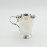 Silver Plated EPNS Christening Mug Vintage c1960s