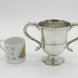 George II Newcastle Sterling Silver Loving Cup Antique 1759 Provincial