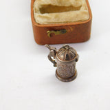 Sterling Silver Beer Tankard Stein Charm Pendant Vintage c1970