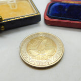 Dutch 10 Euro Commemorative Coin Proof Vintage 1996 Willem Barentsz