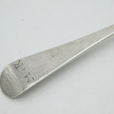 George II Sterling Silver Picture-Back Tablespoon Antique 1756 London