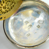 Early-Victorian Sterling Silver Open-Face Pocket Watch Antique 1840 Birmingham