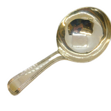 George III Sterling Silver Lined Edge Tea Caddy Spoon Antique 1798 London