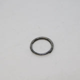 Victorian Cut Steel Jewellery Split Ring Findings Antique c1840