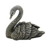 Country Artists Sterling Silver Filled Swan Figurine Ornament Vintage 1993