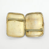 Edwardian Sterling Silver Middlesex Cambridge's Hussars Cigarette Case Antique