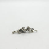 Sterling Silver Sombrero Latin Guitar Player Charm Pendant Vintage c1970