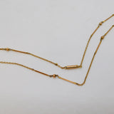 Victorian 9ct Rose Gold Fancy Link Chain Necklace Antique c1890s