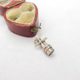 Sterling Silver Dutch Windmill Charm Pendant Vintage c1970