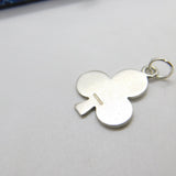 Irish Sterling Silver Lucky Shamrock Charm or Pendant Vintage 2000 Dublin