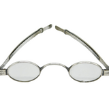 George III Pair of Sterling Silver Wig Spectacles Antique c1820 London