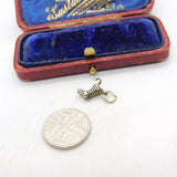 Sterling Silver Puss-in-Boots Charm Pendant Vintage c1970