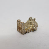 Sterling Silver Westminster Abbey Charm Pendant Vintage c1970