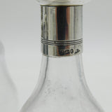 George III Sterling Silver & Treen Rotating Cruet Set Antique 1793 London