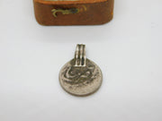 Indian 18th Century Mughal Coin Drop Charm or Pendant Antique c1780