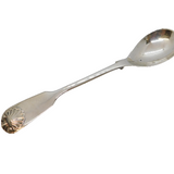 Victorian Sterling Silver Mustard Spoon Antique 1855 Newcastle Provincial