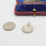 Sterling Silver Authentic Threepence Coin George V Charm 1916