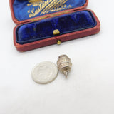 Sterling Silver XXX Beer Barrel Charm Pendant Vintage c1970