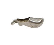 Sterling Silver Dutch Clog Charm Pendant Vintage c1970