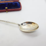 Edwardian Sterling Silver Enamel Westminster, London Spoon 1909 Birmingham