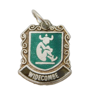 Sterling Silver Widecombe Charm Pendant Vintage c1970s