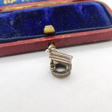 Sterling Silver Wishing Well Charm Pendant Vintage c1970