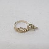 Links of London Sterling Silver Tiara Charm Pendant Vintage c2000