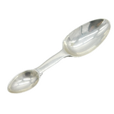 Victorian Sterling Silver Combination Medicine Spoon Antique 1872 London