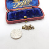 Sterling Silver Tower Bridge London Charm Pendant Vintage c1970