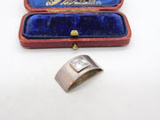 Sterling Silver Modernist Diamond Paste Drop Charm Pendant Vintage c1970