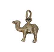 Sterling Silver Camel Charm Pendant Vintage c1970