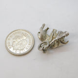 Sterling Silver Spanish Matador Charm Pendant Vintage c1970
