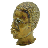 19th Century Victorian Brass 'Blackamoor' Vesta Case Antique c1880s