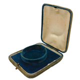 Edwardian Velvet Lined Bracelet Display Jewellery Box Antique c1910